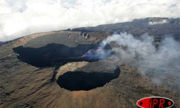 Mercredi 5 octobre 2005 -

L'éruption se poursuit au Piton de la Fournaise