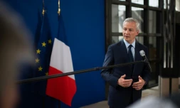 Le ministre de l'Economie français Bruno Le Maire à Paris, le 23 mai 2019