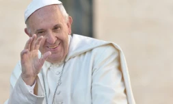 Le pape François au Vatican, le 19 octobre 2016