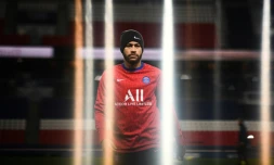 L'attaquant du Paris Saint-Germain Neymar, au Parc des Princes à Paris le 25 octobre 2020