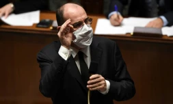 Le Premier ministre Jean Castex à l'Assemblée nationale à Paris le 1er décembre 2020