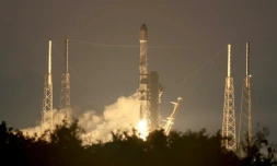 Décollage d'une fusée Falcon 9 de SpaceX lundi en Floride