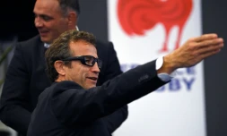 Le sélectionneur du XV de France Fabien Galthié, le 20 novembre 2020 à Marcoussis