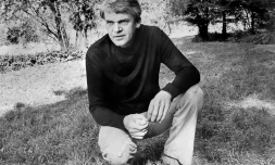 L'écrivain Milan Kundera à Prague, le 14 octobre 1973