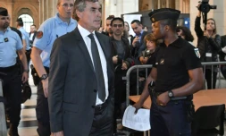 Jérôme Cahuzac à son arrivée au palais de justice le 5 septembre 2016 à Paris
