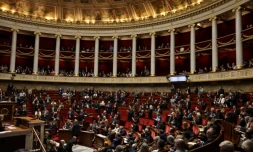 Une séance de questions au gouvernement à l'Assemblée nationale, à Paris, le 11 février 2025