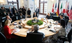 Réunion des ministres des Affaires étrangères du G7, le 13 mars 2025 à La Malbaie, au Québec
