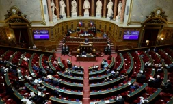 L'hémicycle du Sénat, qui entame jeudi l'examen du premier volet des mesures en faveur du pouvoir d'achat 