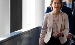 La future présidente de la Commission européenne Ursula von der Leyen, le 19 septembre 2019 à Strasbourg