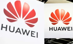 Logos du groupe de télécommunications chinois Huawei