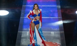 Miss Normandie Amandine Petit, élue Miss France 2021 à Les Epesses (France) le 20 décembre 2020