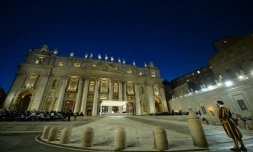 La basilique Saint-Pierre au Vatican, le 3 octobre 2015