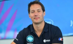 L'astronaute français Thomas Pesquet à Cannes, le 15 mai 2018