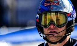 Le skieur français Alexis Pinturault, après le slalom de Cortina d'Ampezzo, le 21 février 2021 