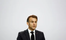 Emmanuel Macron à Strasbourg, le 23 novembre 2024