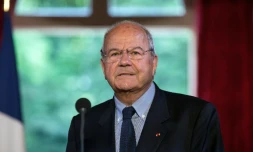 L'homme d'affaires Marc Ladreit de Laccharriere le 10 juin 2016 à l'Elysée à Paris