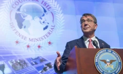 Le secrétaire américain à la Défense Ashton Carter, le 20 juillet 2016 à Washington