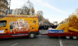 Le cirque Pinder a été placé en liquidation judiciaire. Le 1er janvier 2015, il avait participé à une parade sur les Champs-Elysées