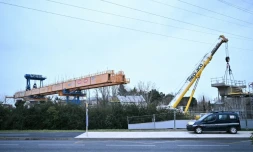 Le tablier d'un pont de métro en construction effondré à Toulouse le 4 mars 2024