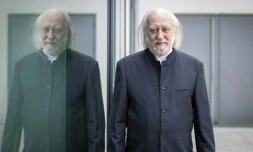 Laszlo Krasznahorkai à Salzburg, en Autriche, le 26 juin 2021