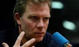 Le journaliste Hervé Ghesquière, le 13 juillet 2011 à Paris