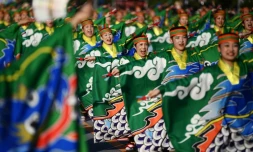 Célébrations populaires de l'accession au trÎne du nouvel empereur du Japon, le 9 novembre 2019 à Tokyo