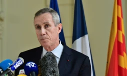 Le Procureur de Paris, François Molins, lors d'une conférence de presse au tribunal de Nice, le 15 juillet 2016