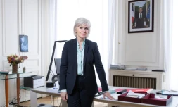 Isabelle Rome, ministre déléguée chargée de l'Égalité entre les femmes et les hommes, dans son bureau à Paris, le 23 juin 2022
