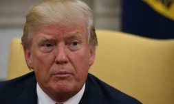 Donald Trump à Washington, le 28 août 2017