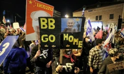 Vaste manifestation anti-Netanyahu à trois jours des élections