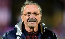 Jacques Brunel, alors manager de Bordeaux-Bègles, le 15 décembre 2017 à Bordeaux