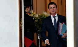 Le Premier ministre Manuel Valls, le 25 novembre 2015 à Paris