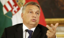 Le Premier ministre hongrois Viktor Orban le 25 septembre 2015 à Vienne