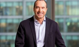 Une photo de Thierry Garnier, directeur général de Kingfisher, prise à Londres le 19 mars 2021 et fournie par le groupe