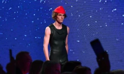 Défilé Calvin klein 205W39NYC, collection printemps 2019, lors de la fashion week de New York le 11 septembre 2018