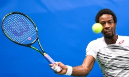 Gaël Monfils, le 20 octobre à Stockholm face au Portugais Gastao Elias
