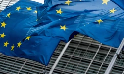 Le siège de la Commission européenne à Bruxelles, en octobre 2019