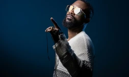 Le musicien et chanteur congolais Fally Ipupa, le 10 décembre 2020 à Paris