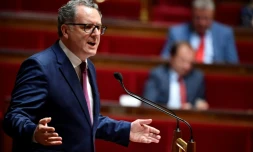 Le président du groupe La République en marche (LREM), Richard Ferrand, à l'Assemblée nationale le 31 juillet 2018