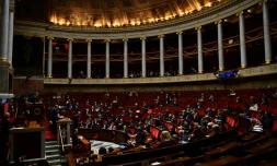 L'Assemblée nationale, le 17 février 2020 à Paris