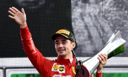 Le Monégasque Charles Leclerc offre à Ferrari sa premiÚre victoire en Italie depuis 2010 le 8 septembre 2019