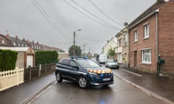 Des gendarmes Ă Isbergues, dans le Pas-de-Calais, le 31 juillet 2023
