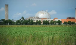 Unité 1 de la centrale de Chinon, en 2016, parmi les plus vieilles centrales nucléaires de France
