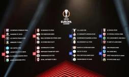 Les groupes de Ligue Europa après le tirage au sort, le 27 août 2021 à Istanbul