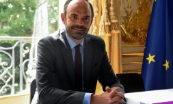 Le Premier ministre français Edouard Philippe à Matignon à Paris, le 29 juin 2017 