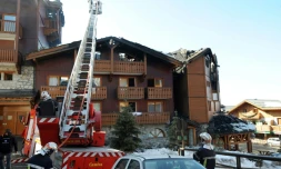 Un incendie s'est déclenché dans un bâtiment abritant des saisonniers à Courchevel