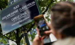 Une place de 2e arrondissement de Paris a été nommée "Ghislaine Dupont - Claude Verlon - Camille Lepage" en mémoire de trois journalistes tués dans l'exercice de leur métier, le 3 mai 2019