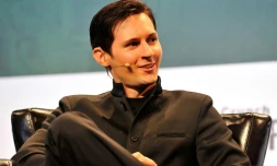 Le patron franco-russe de la messagerie Telegram Pavel Durov, le 21 septembre 2015 à San Francisco, en Californie