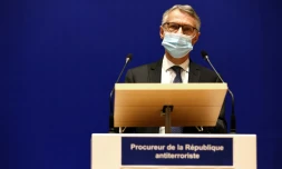 Le procureur national antiterroriste Jean-François Ricard à Paris le 21 octobre 2020