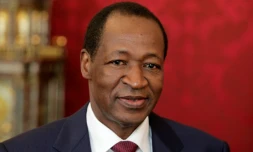 Blaise Compaoré à Vienne, le 14 juin 2013